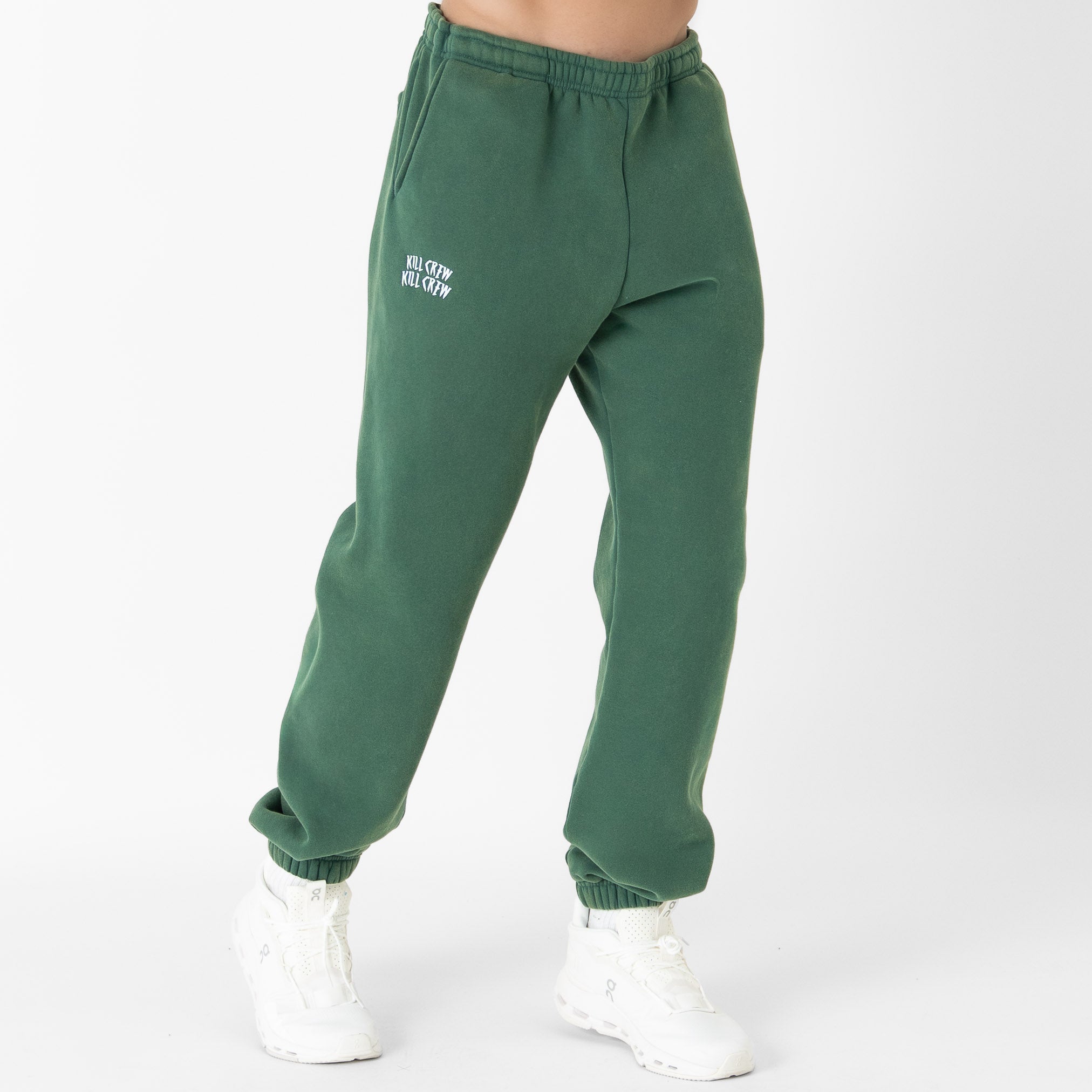 HEAVYWEIGHT LUX "SIMPLE" SWEATPANTS - GREEN