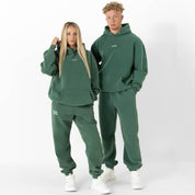 OVERSIZED LUX "SIMPLE" HOODIE - GREEN
