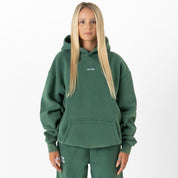 OVERSIZED LUX "SIMPLE" HOODIE - GREEN