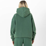 OVERSIZED LUX "SIMPLE" HOODIE - GREEN