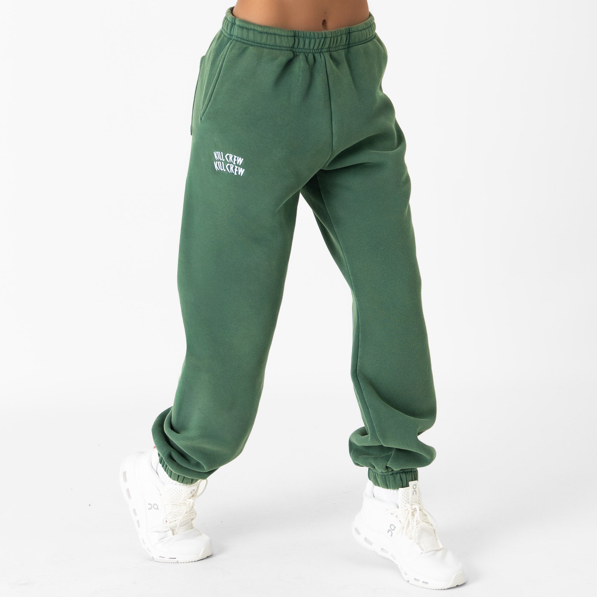 HEAVYWEIGHT LUX "SIMPLE" SWEATPANTS - GREEN
