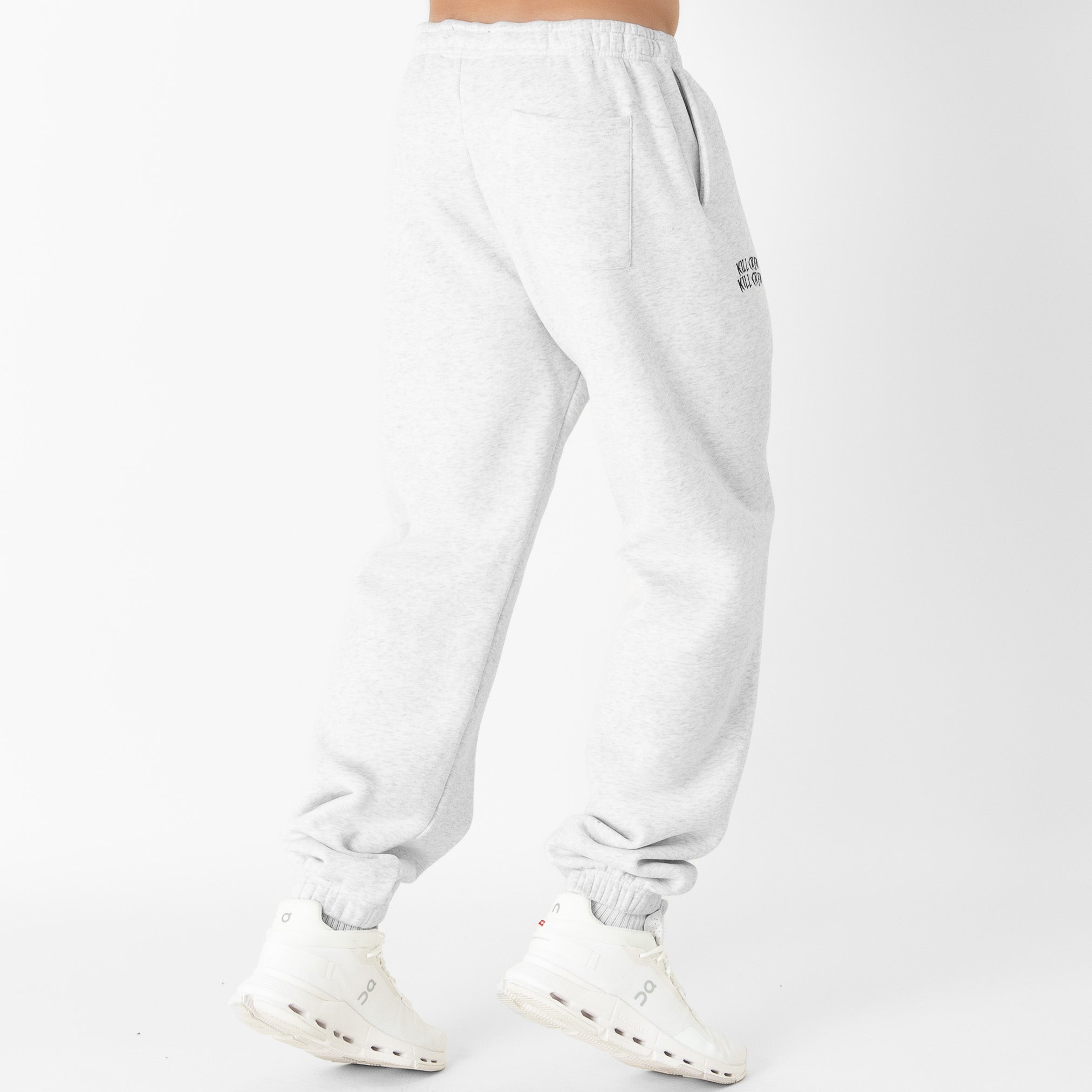 HEAVYWEIGHT LUX "SIMPLE" SWEATPANTS - GREY