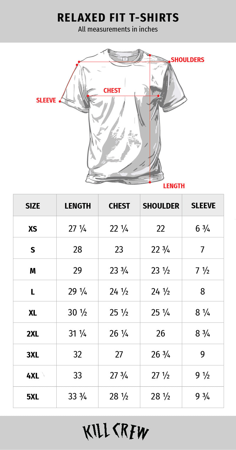 RELAXED FIT LUX "GHOUL" T-SHIRT