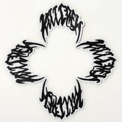 CLASSIC STICKER - BLACK / WHITE