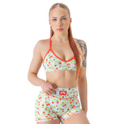 STRAWBERRY SPORTS BRA - BLUE