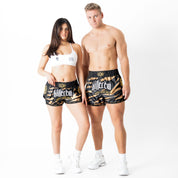 MUAY THAI FIGHT SHORTS - GOLD