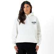 OVERSIZED LUX "THE PAIN" HOODIE - WHITE