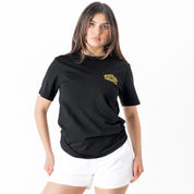 MUAY THAI TWIN TIGER T-SHIRT - BLACK