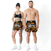 MUAY THAI FIGHT SHORTS -  TIGER ORANGE