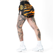 MUAY THAI FIGHT SHORTS -  TIGER ORANGE