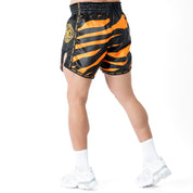 MUAY THAI FIGHT SHORTS -  TIGER ORANGE