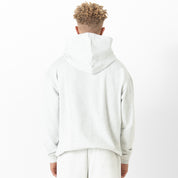 OVERSIZED LUX "WEIGHTS LIFT US UP" HOODIE - GREY