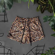 MUAY THAI SHORTS (MID THIGH CUT) - LEOPARD V2