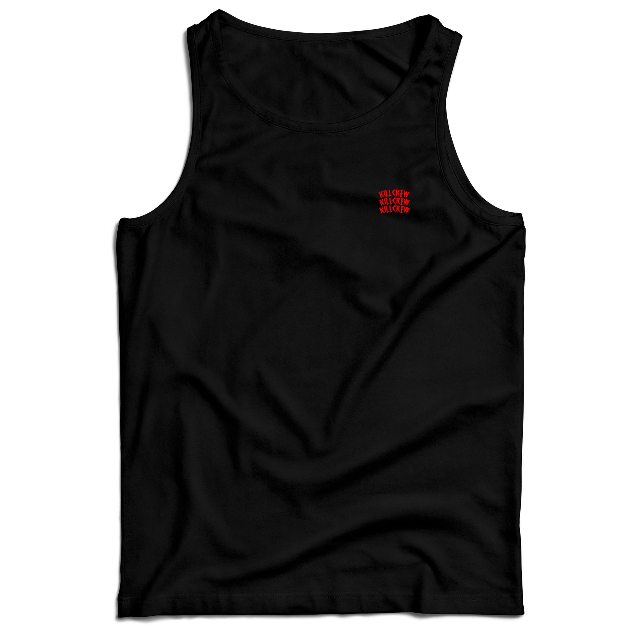 WAR WOLF TANK TOP - BLACK / RED