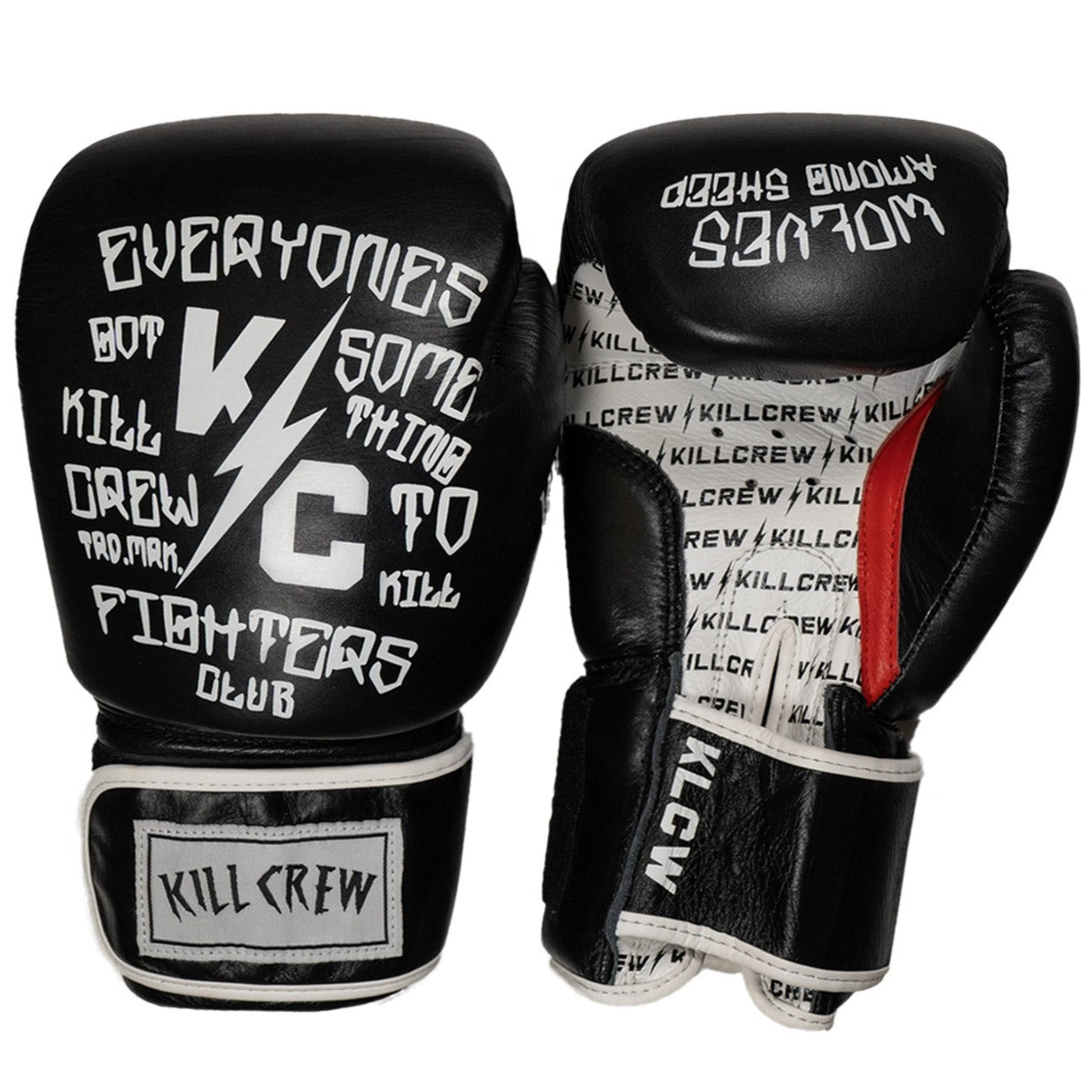 KILL CREW BOXING GLOVES - BLACK