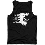 WAR WOLF TANK TOP - BLACK / WHITE