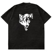 OVERSIZED "CLASSIC" T-SHIRT - BLACK / WHITE