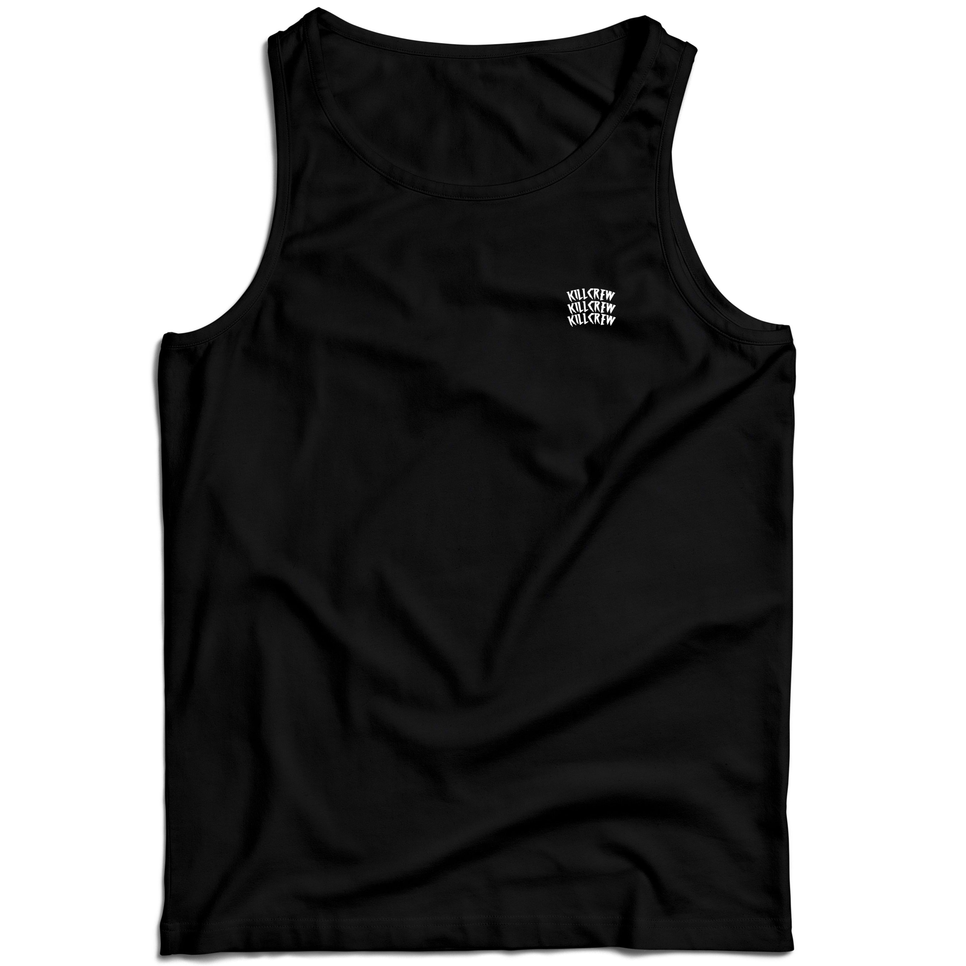 WAR WOLF TANK TOP - BLACK / WHITE – Kill Crew