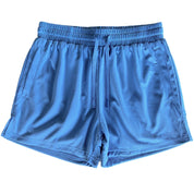 SIMPLE MUAY THAI SHORTS (MID THIGH CUT) - BABY BLUE