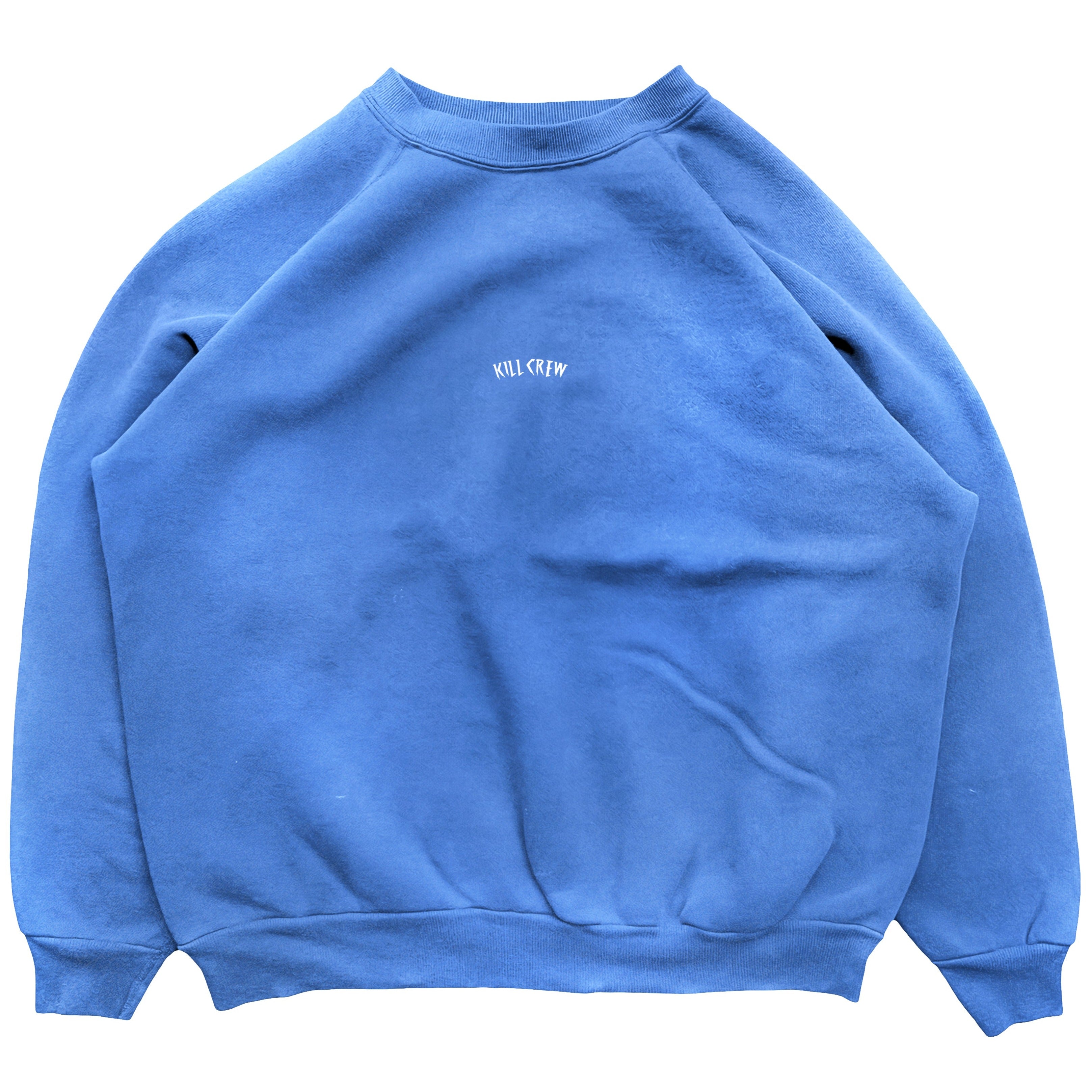 HEAVYWEIGHT LUX "SIMPLE" CREWNECK - BLUE