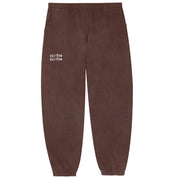 HEAVYWEIGHT LUX "SIMPLE" SWEATPANTS - BROWN