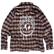 KILL CREW "SMILEY" FLANNEL - BROWN