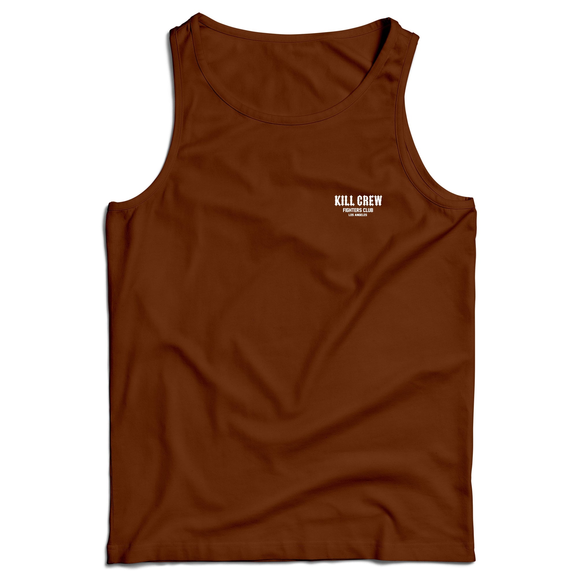 THRIVE UNDER PRESSURE TANK TOP - BROWN / WHITE