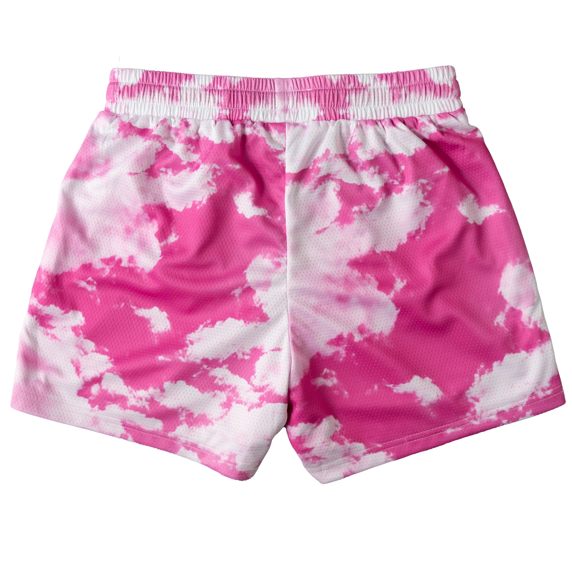 MUAY THAI SHORTS (MID THIGH CUT) CLOUD - PINK