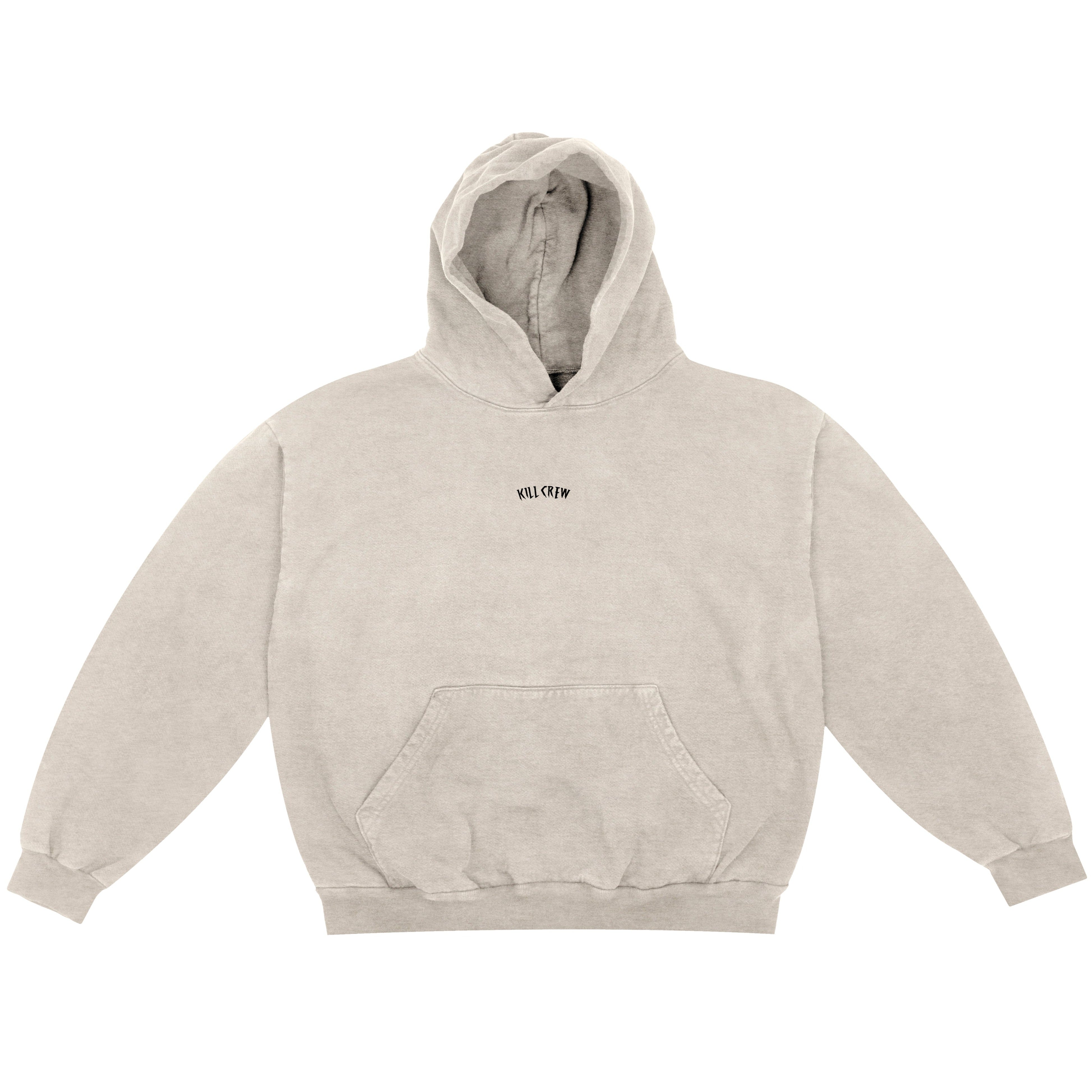 OVERSIZED LUX "SIMPLE" HOODIE - CREAM