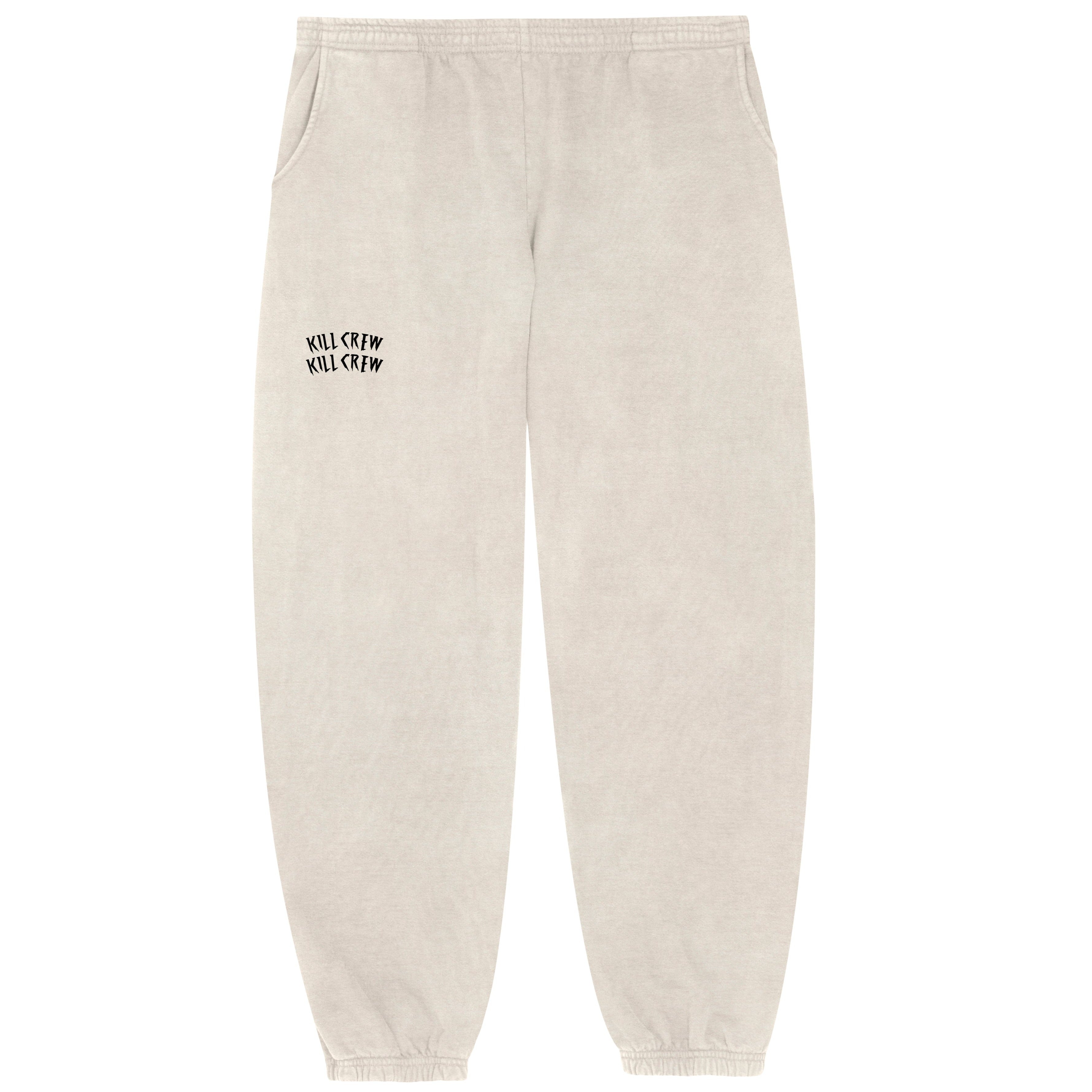 HEAVYWEIGHT LUX "SIMPLE" SWEATPANTS - CREAM