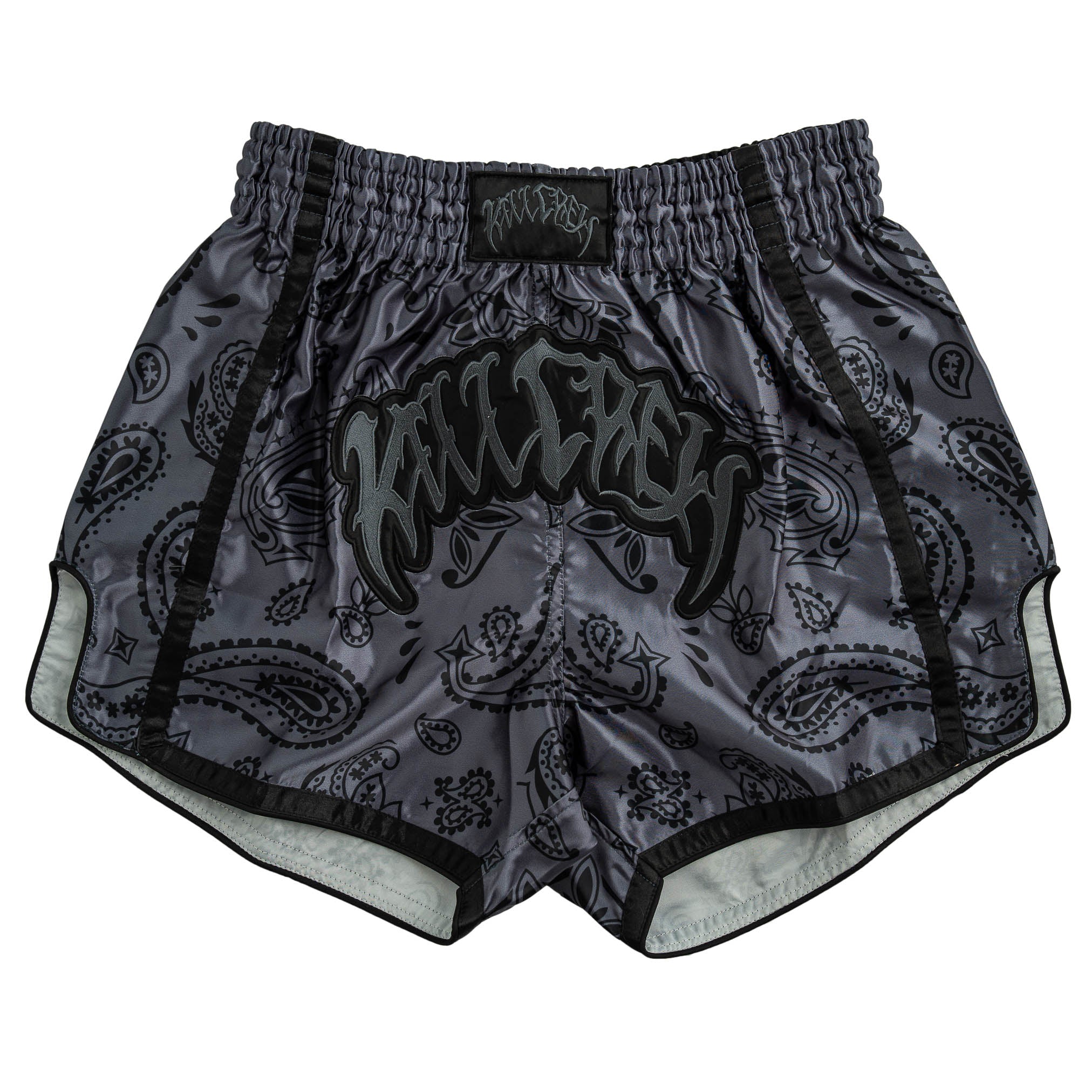 BANDANA FIGHT SHORTS - BLACKOUT – Kill Crew