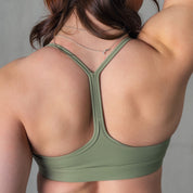 CLASSIC SPORTS BRA STAR BOY - GREEN / WHITE