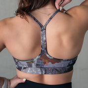 CLASSIC SPORTS BRA - CAMO / ORANGE