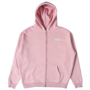 OVERSIZED LUX "SIMPLE" ZIP UP - ROSÉ