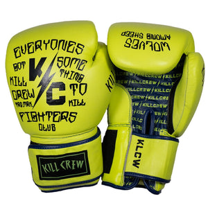 KILL CREW BOXING GLOVES - YELLOW