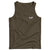 THRIVE UNDER PRESSURE TANK TOP - OLIVE / WHITE