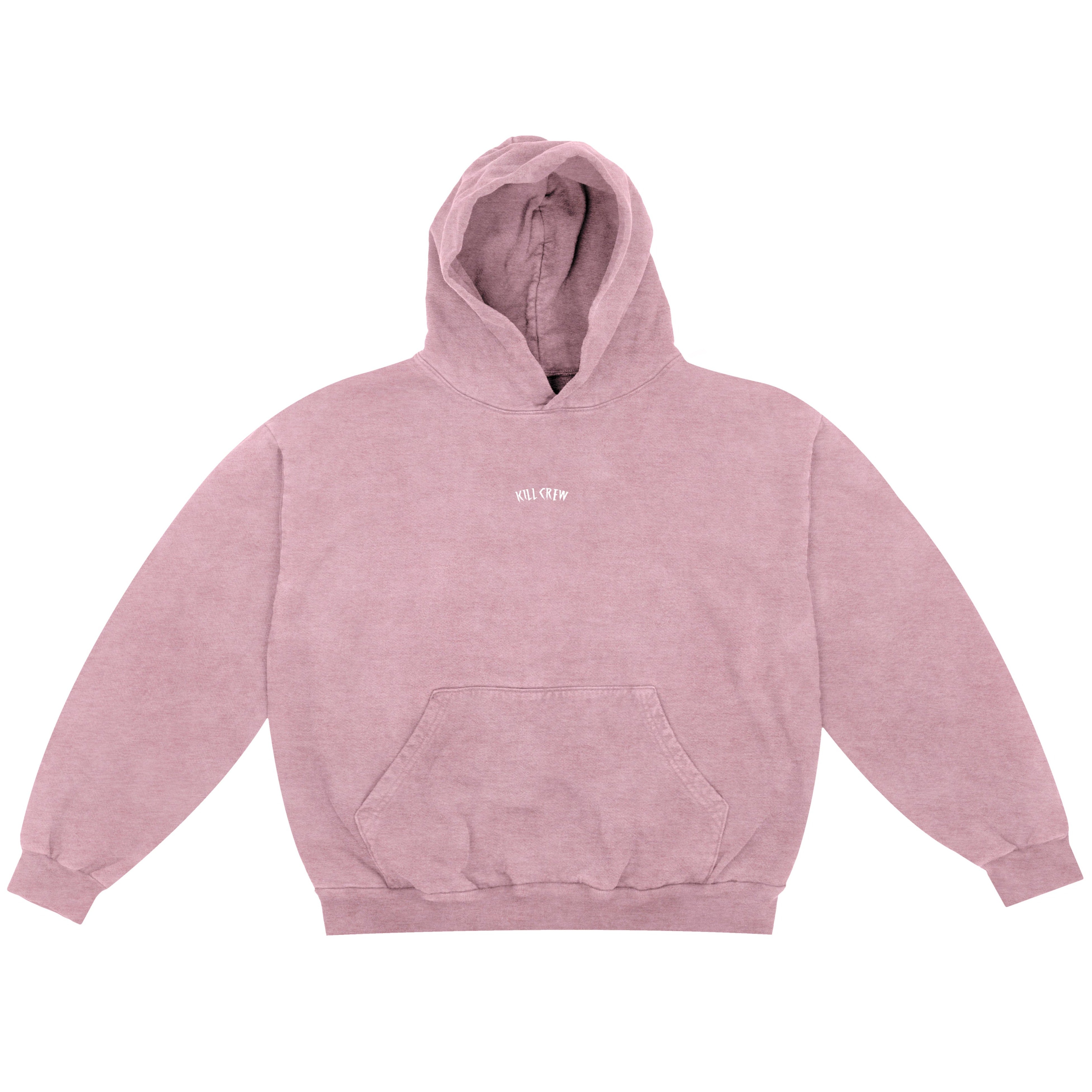 OVERSIZED LUX "SIMPLE" HOODIE - ROSÉ