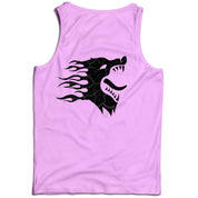 WAR WOLF TANK TOP - ROSÉ / BLACK