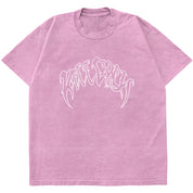 OVERSIZED "CLASSIC" T-SHIRT - ROSÉ / WHITE