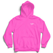 OVERSIZED LUX THRIVE UNDER PRESSURE HOODIE - PINK / WHITE