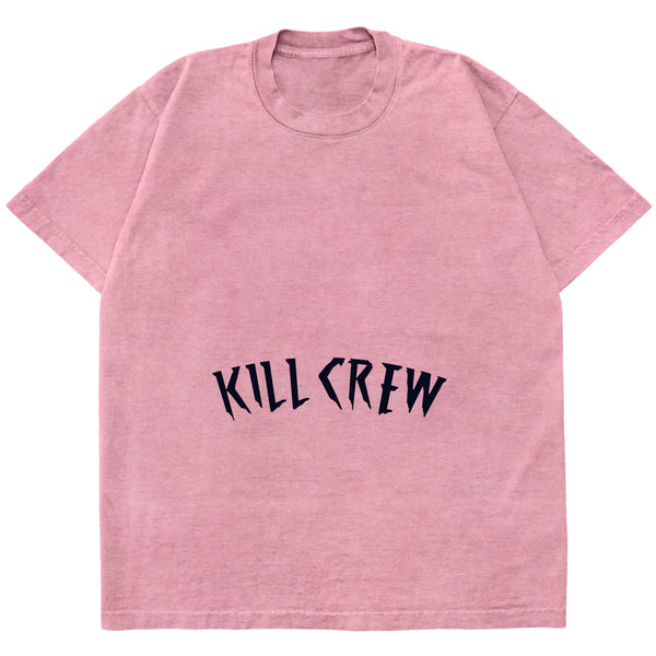 OVERSIZED LUX ACID WASH T-SHIRT - ROSÉ / BLACK – Kill Crew