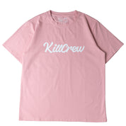 "SCRIPT" T-SHIRT - ROSÉ / WHITE