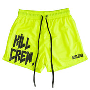 MUAY THAI SHORTS (MID THIGH CUT) - YELLOW