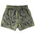 MUAY THAI SHORTS (MID THIGH CUT) SNAKE - GREEN / BLACK