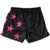 MUAY THAI SHORTS (MID THIGH CUT) STAR BOY - BLACK / PINK