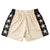 VENTED MESH SHORTS ALL STAR - CREAM / BLACK