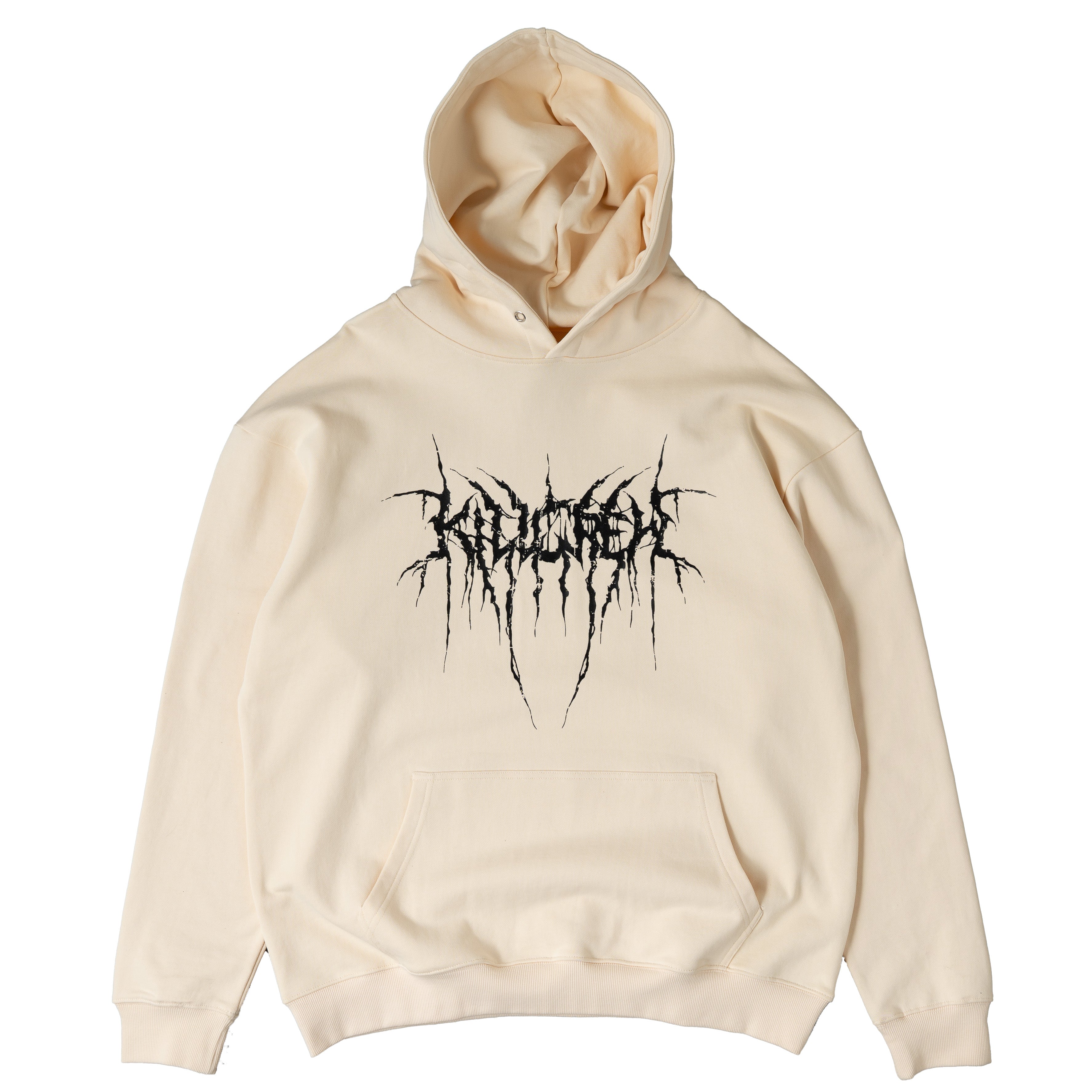 ☆MLB Korea☆ Classic Monogram Big Luxe Hoodie NY Cream Áo Hoodie MLB Korea - Cube MONOGRAM BOSTON REDSOX