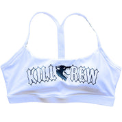 CLASSIC SPORTS BRA - WHITE / BLACK