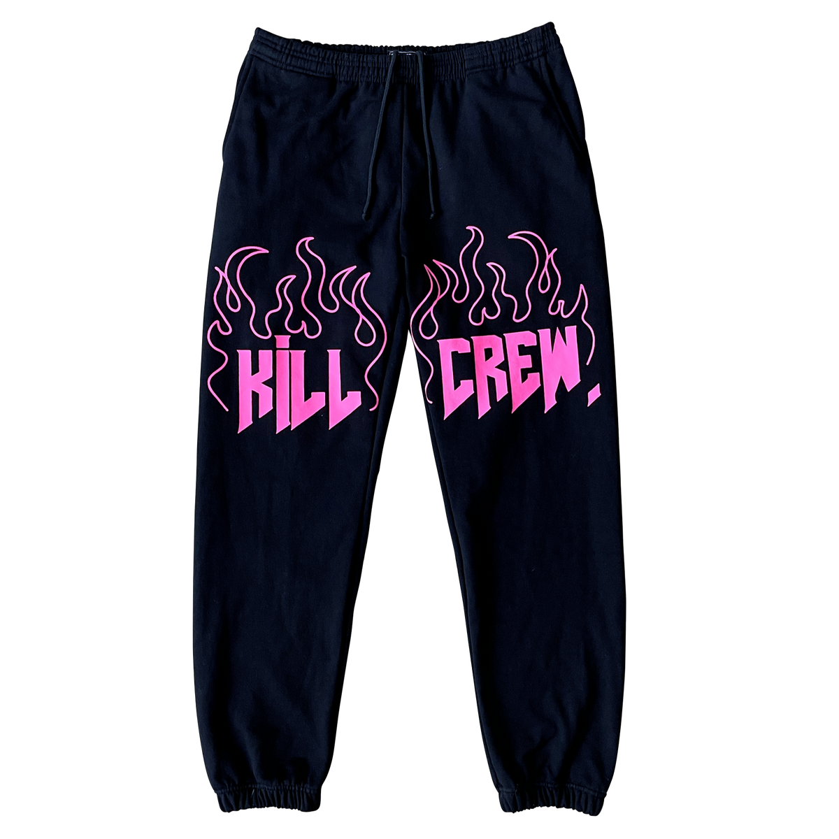 Black and pink sweatpants 2025