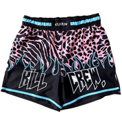 BSEM FIGHT SHORTS (THAI CUT) - BLUE / PINK
